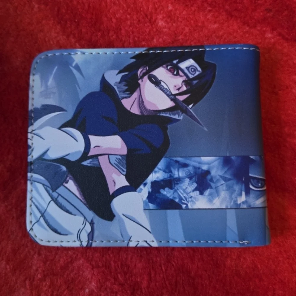 New Naruto anime manga leather wallet